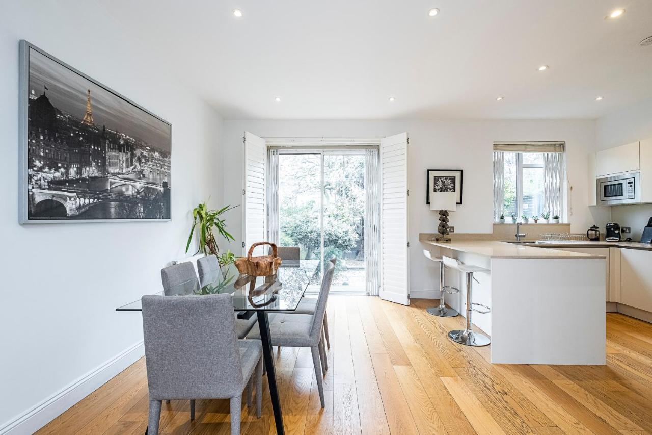 The Porchester Gardens - Modern & Bright 4Bdr With Garden And Parking Londres Exterior foto